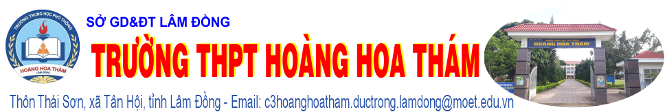 Cổng thông tin điện tử Trường THPT Hoàng Hoa Thám